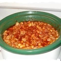 Slow Cooker Baked Beans with Ham Hock