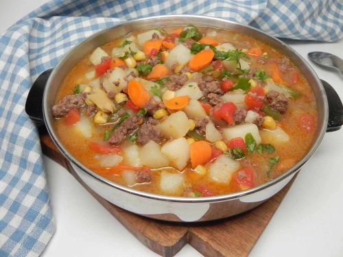 Slow Cooker Hamburger Stew