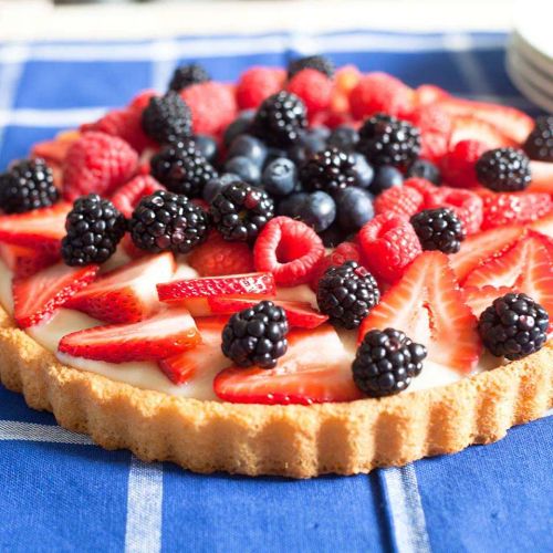 Summer Fruit Tart from Almond Breeze®