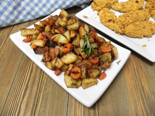 Roasted Potatoes and Carrots