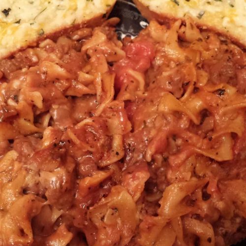 Cheesy Beef Noodle Casserole