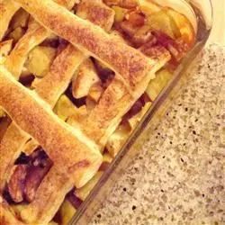 Apple Lattice Fruit Bake