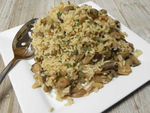 Mushroom and Rice Pilaf