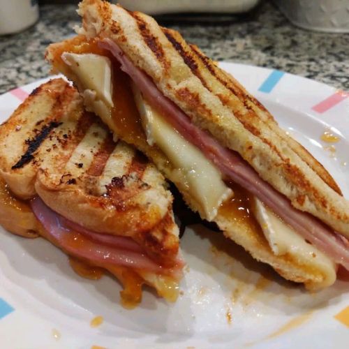 Ham and Brie Sandwich