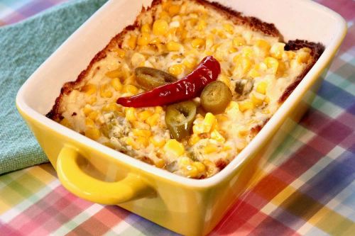 Hot Cream Cheese Corn Casserole