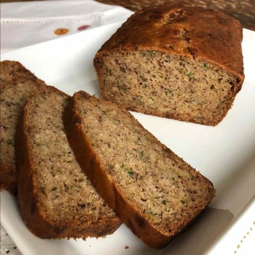 Vegan Zucchini Bread with Sourdough Discard