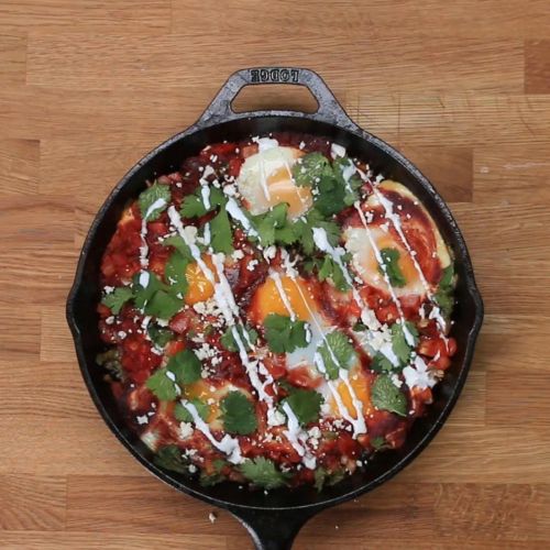 Huevos Rancheros-ish Bake