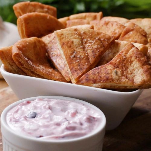 Cinnamon And Sugar Pita Chips