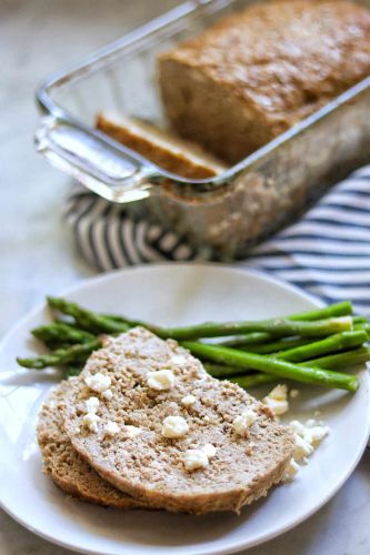 Greek-Inspired Turkey Meatloaf