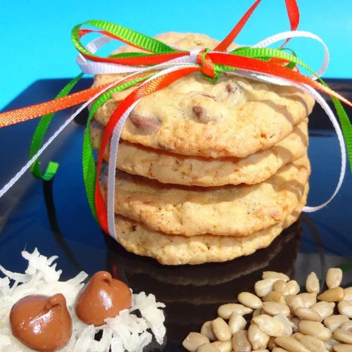 Chocolate Chip and Coconut Lunchbox Cookies