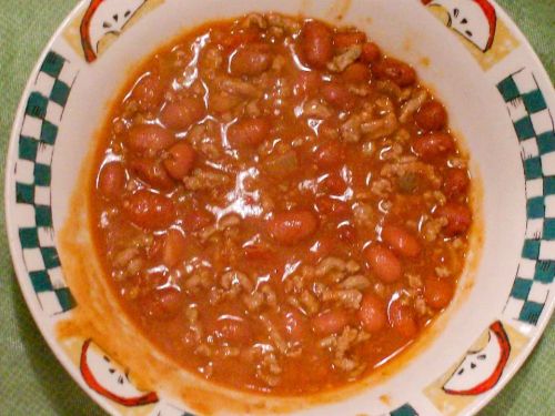 Homemade Chili in a Can