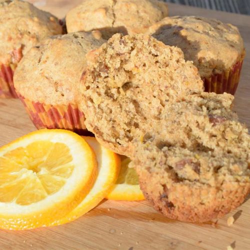 Orange-Walnut Muffins