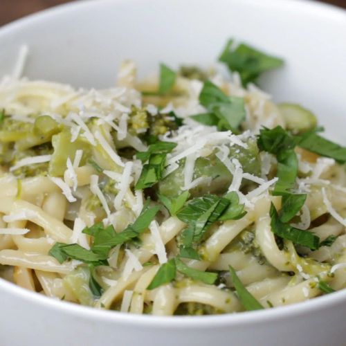 One-pot Pasta Primavera