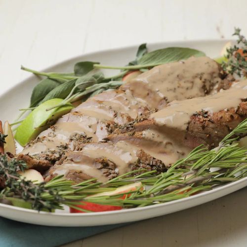 Roasted Garlic And Herb Pork Roast