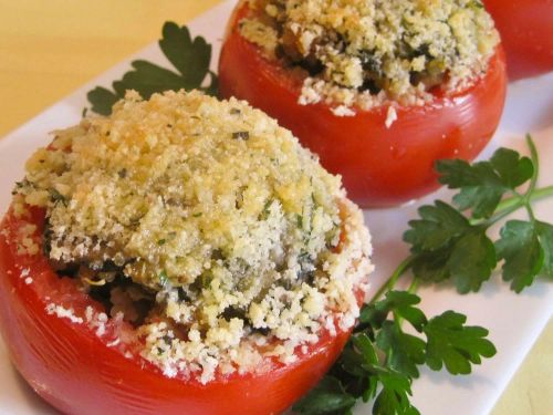 Baked Stuffed Tomatoes