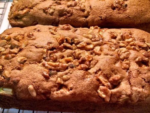 Zucchini Apple Bread