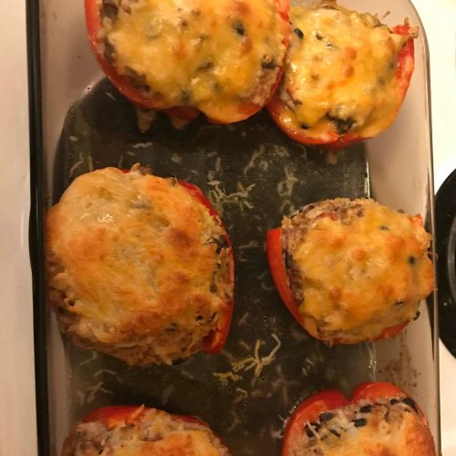 Stuffed Peppers Italian Style