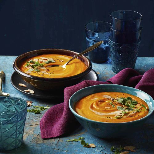 Caribbean Carrot-Ginger Soup