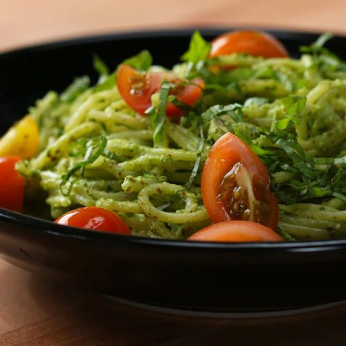 Vegan Pesto Pasta