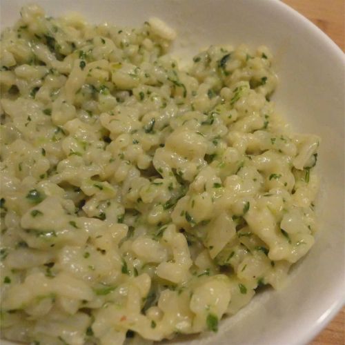 Arugula Risotto