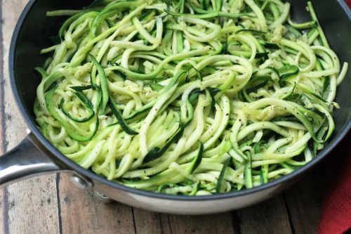 Quick and Easy Zucchini Noodles