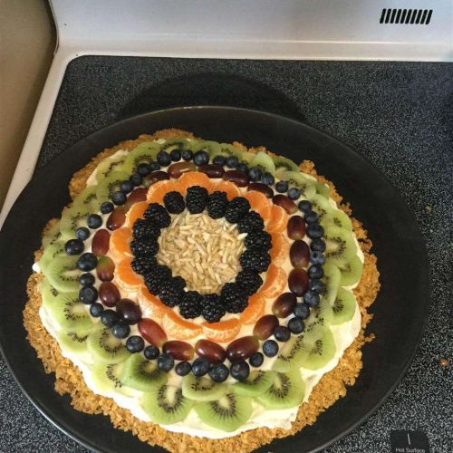 Golden Fruit Pizza