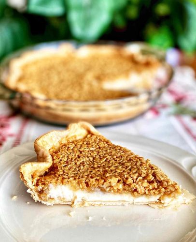 Oatmeal Pie with Cream Cheese