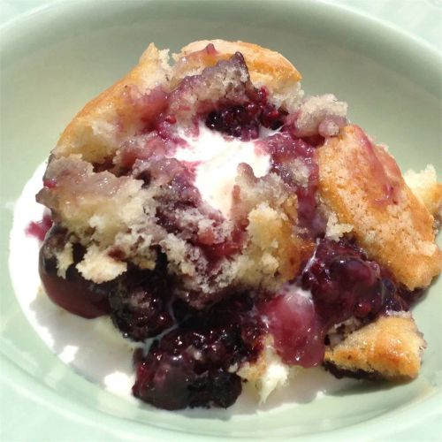 Emily's Blackberry Cobbler