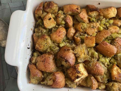 Thanksgiving Tradition Oyster Dressing