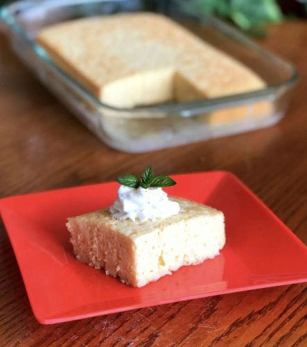 Eggnog Poke Cake (Tres Leches Style)