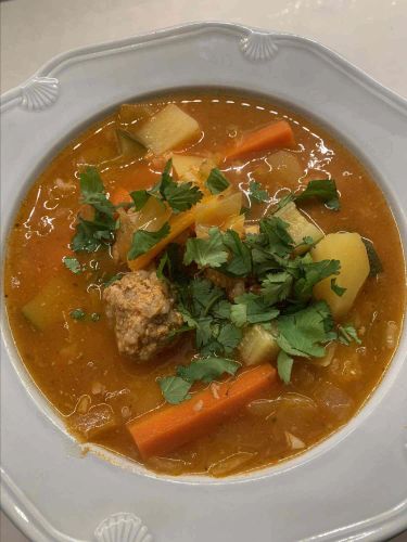 Mama's Old-Fashioned Albondigas (Meatball Soup)