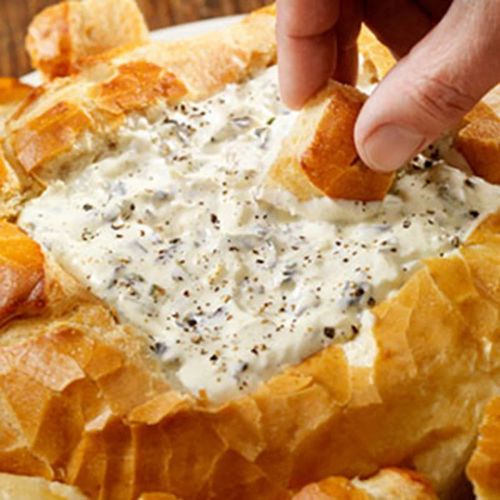 Absolutely Wonderful Cheesy, Creamy Spinach Artichoke Dip