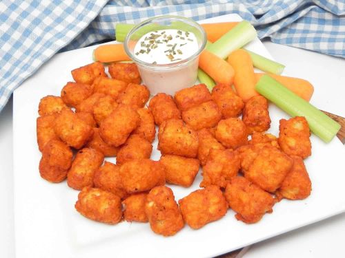 Vegan Air Fryer Tater Tots