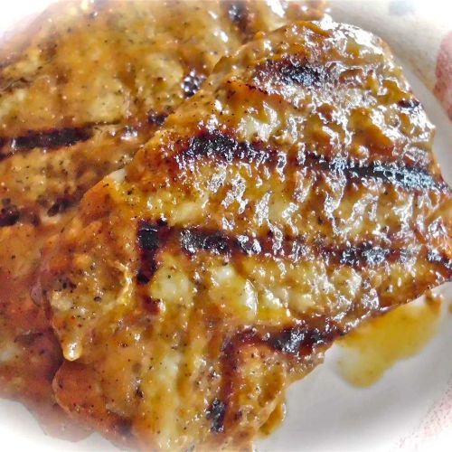 Glazed Grilled Pork Chops