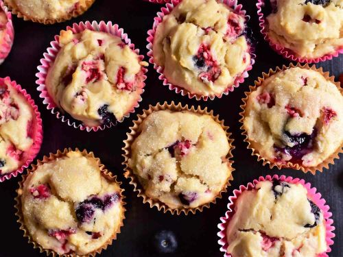 Rhubarb-Berry Mini Loaves