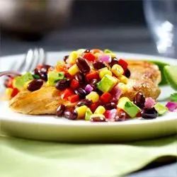 Fiesta Chicken and Black Beans