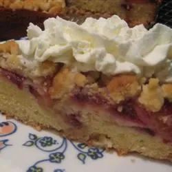 German Plum Cake with Streusel