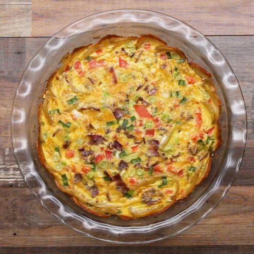 Potato-Crusted Quiche