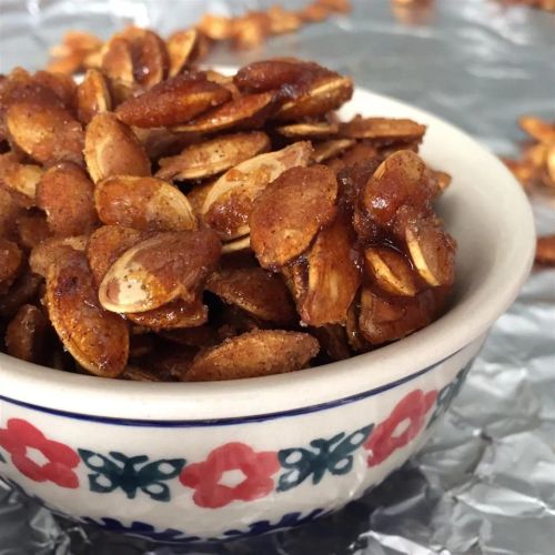 Toasted Pumpkin Seeds with Sugar and Spice