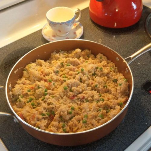 Quinoa with Peas and Parmesan