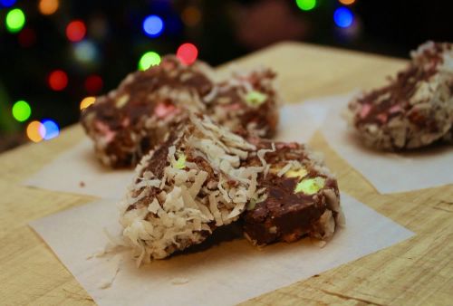 Church Window Cookies with Walnuts