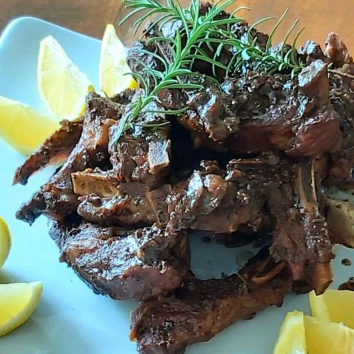 Mom's Stovetop Pork Ribs