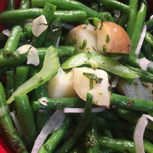 Minty Green Bean Salad