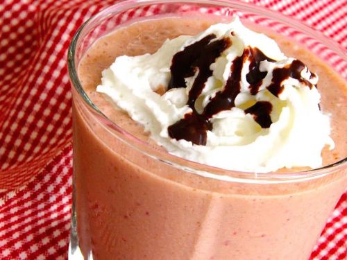 Strawberry Banana Nutella Smoothie