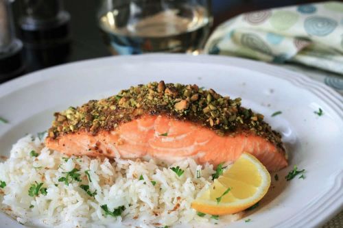 Easy Pistachio-Crusted Salmon