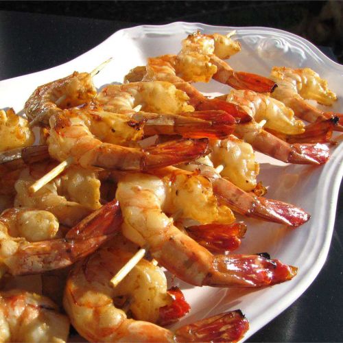 Honey Grilled Shrimp