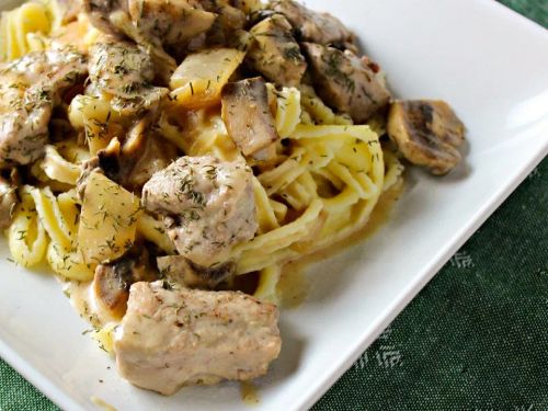 Pork Stroganoff