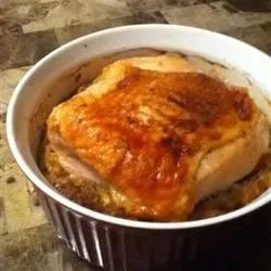 Turkey and Stuffing Casserole for Two