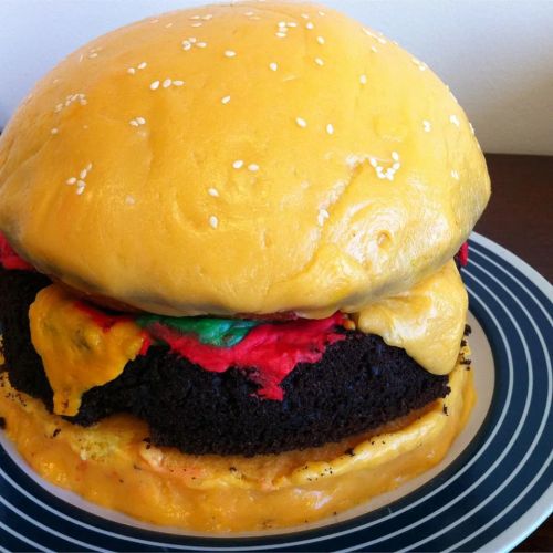 Hamburger Cake