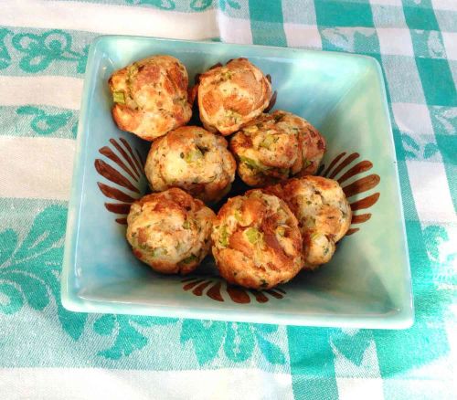 Air Fryer Stuffing Balls